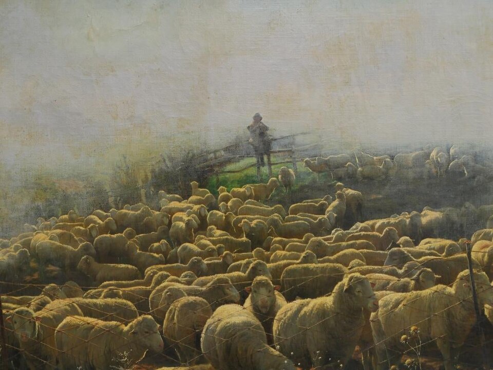 Painting of Sheep