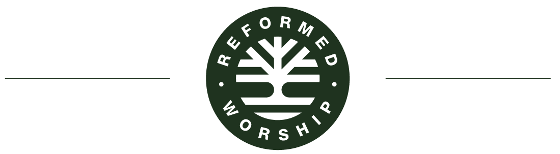 Reformed Worship Header Badge